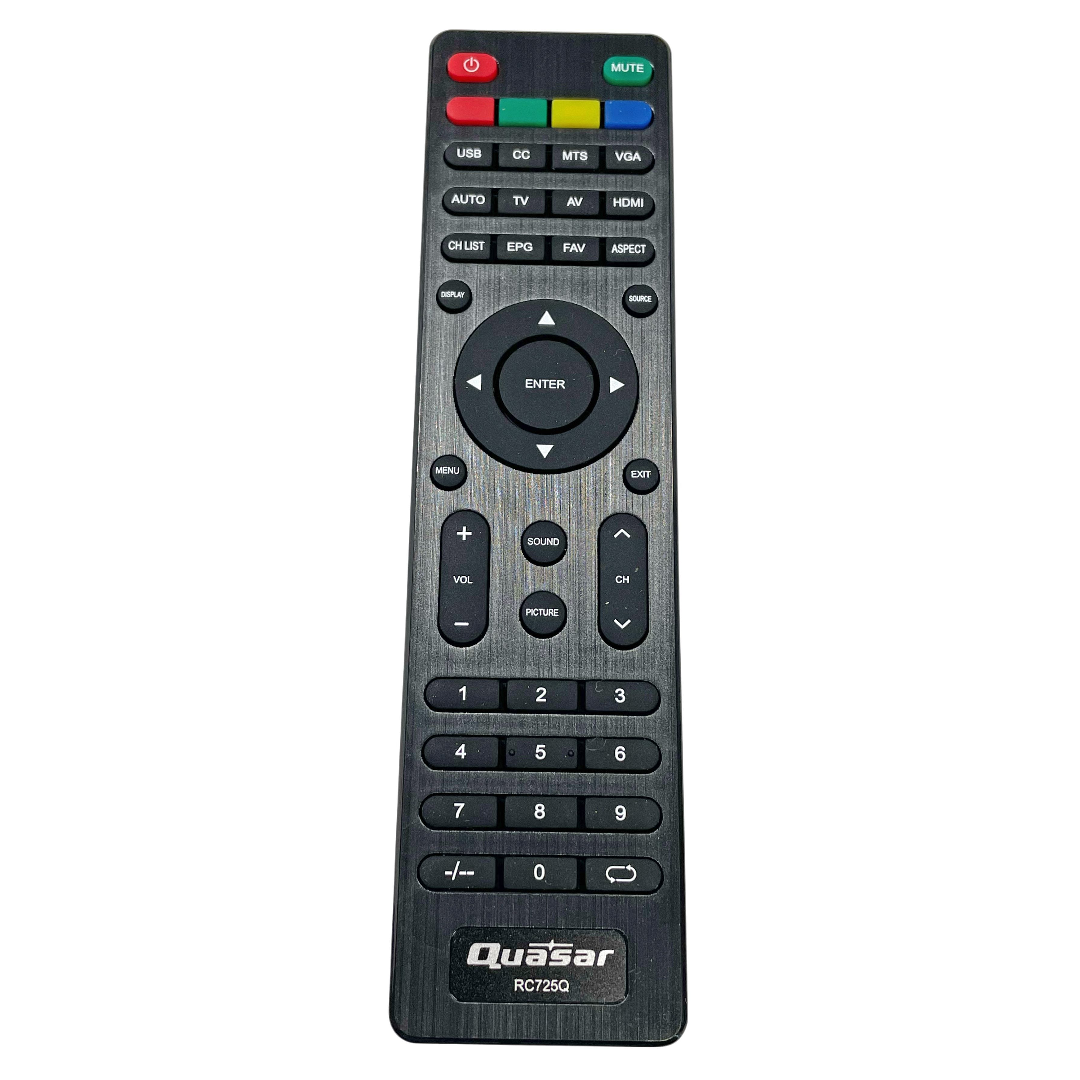 Télécommande TV Quasar RC725Q