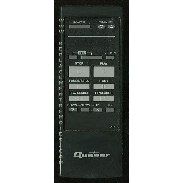 Quasar VSQS0453 VCR Remote Control
