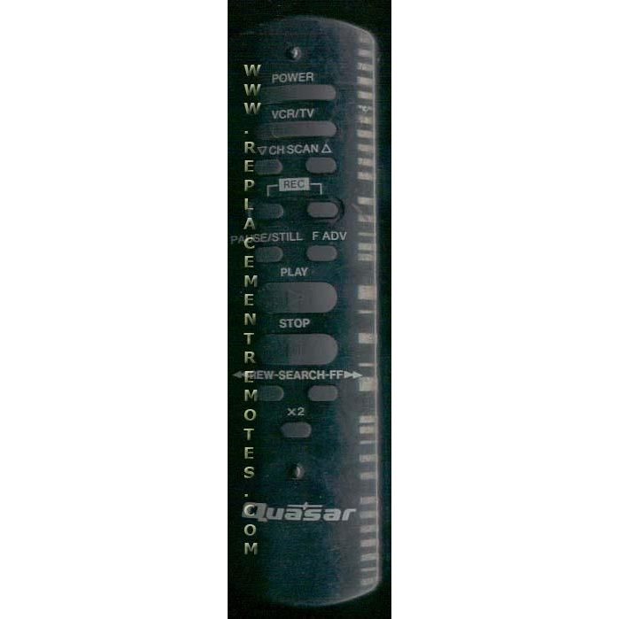 Quasar VSQS0533 VCR Remote Control