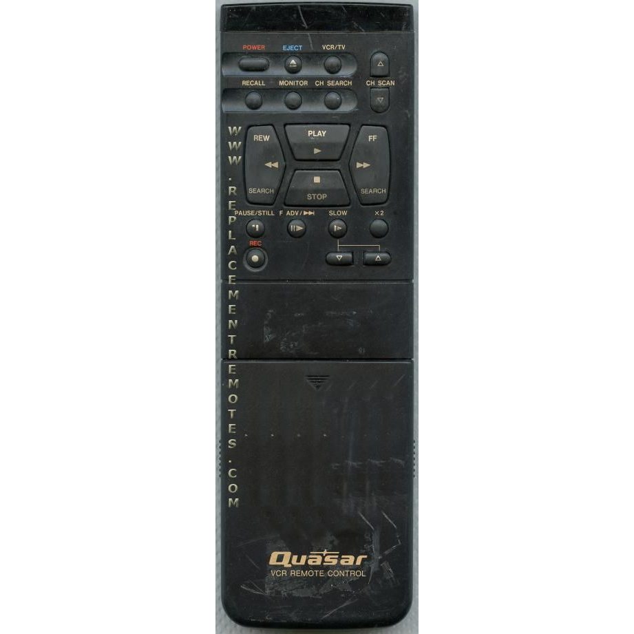 Quasar VSQS0899 VCR Remote Control