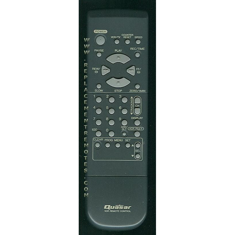 Quasar VSQS1401 TV/VCR Remote Control