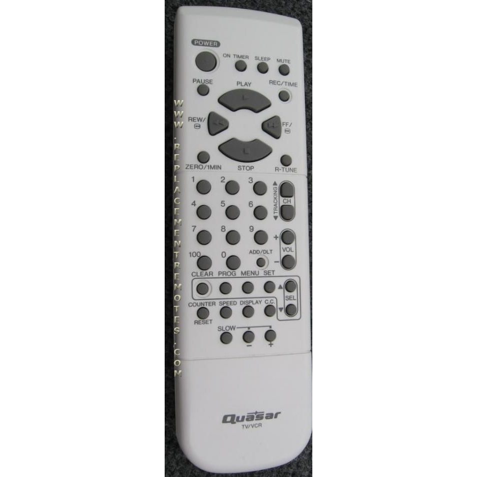 Quasar VSQS1409 TV/VCR Remote Control