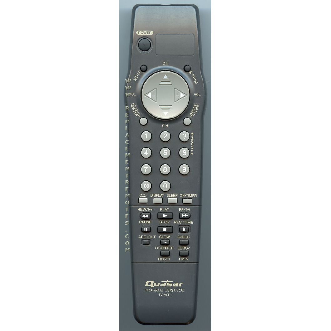 Quasar VSQS1485 TV/VCR Remote Control