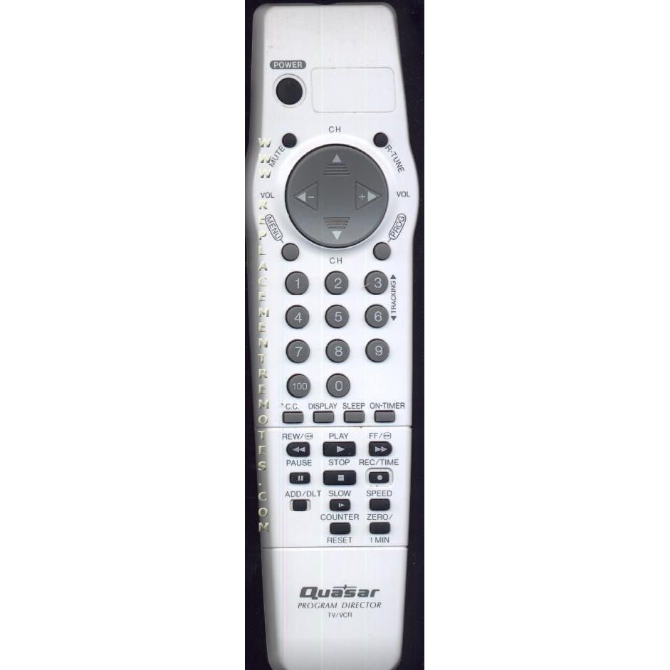 Quasar VSQS1486 TV/VCR Remote Control