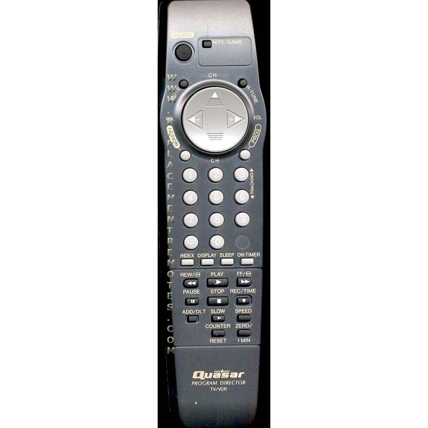 Quasar VSQS1570 TV/VCR Remote Control