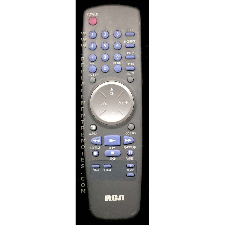 RCA 243158 VCR Remote Control