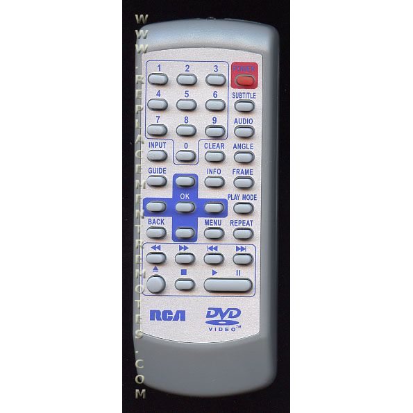 Télécommande DVD RCA 256881