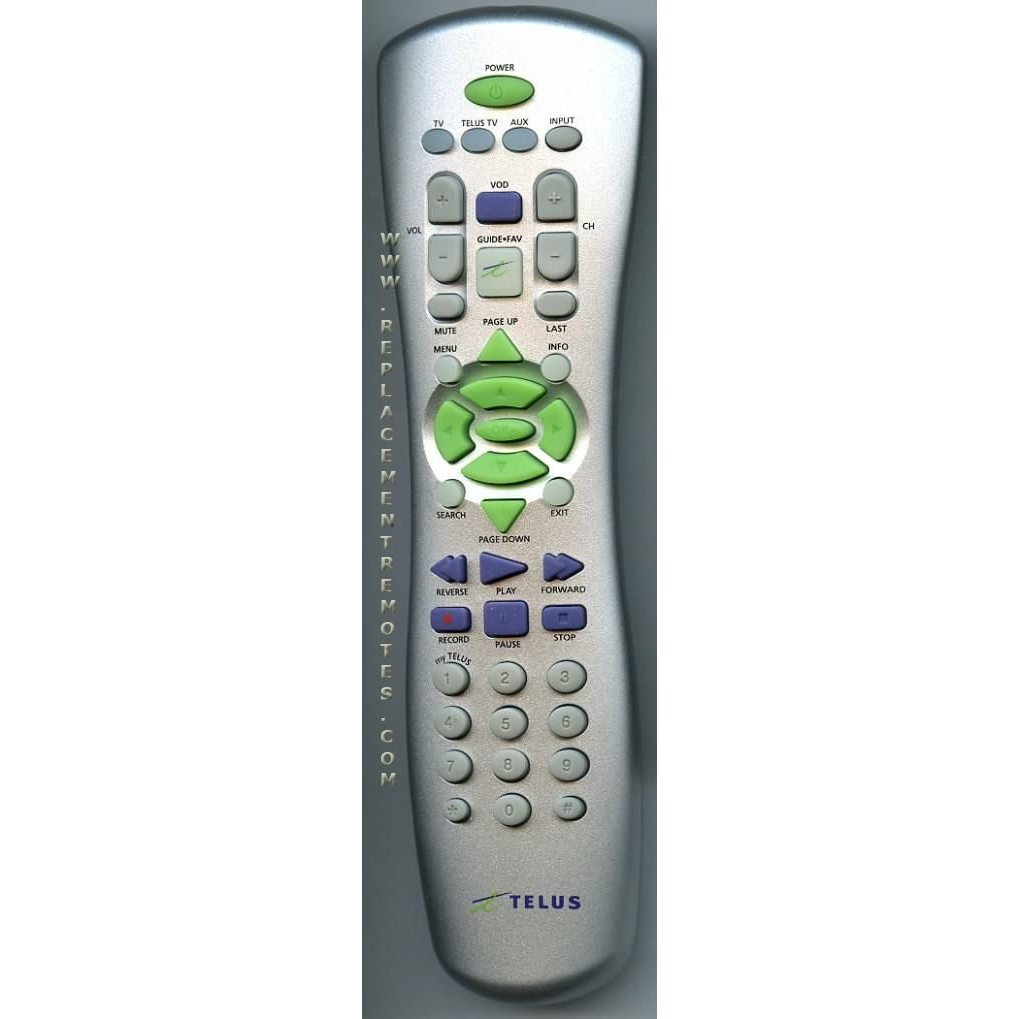 Control remoto satelital Telus RCA 273043B