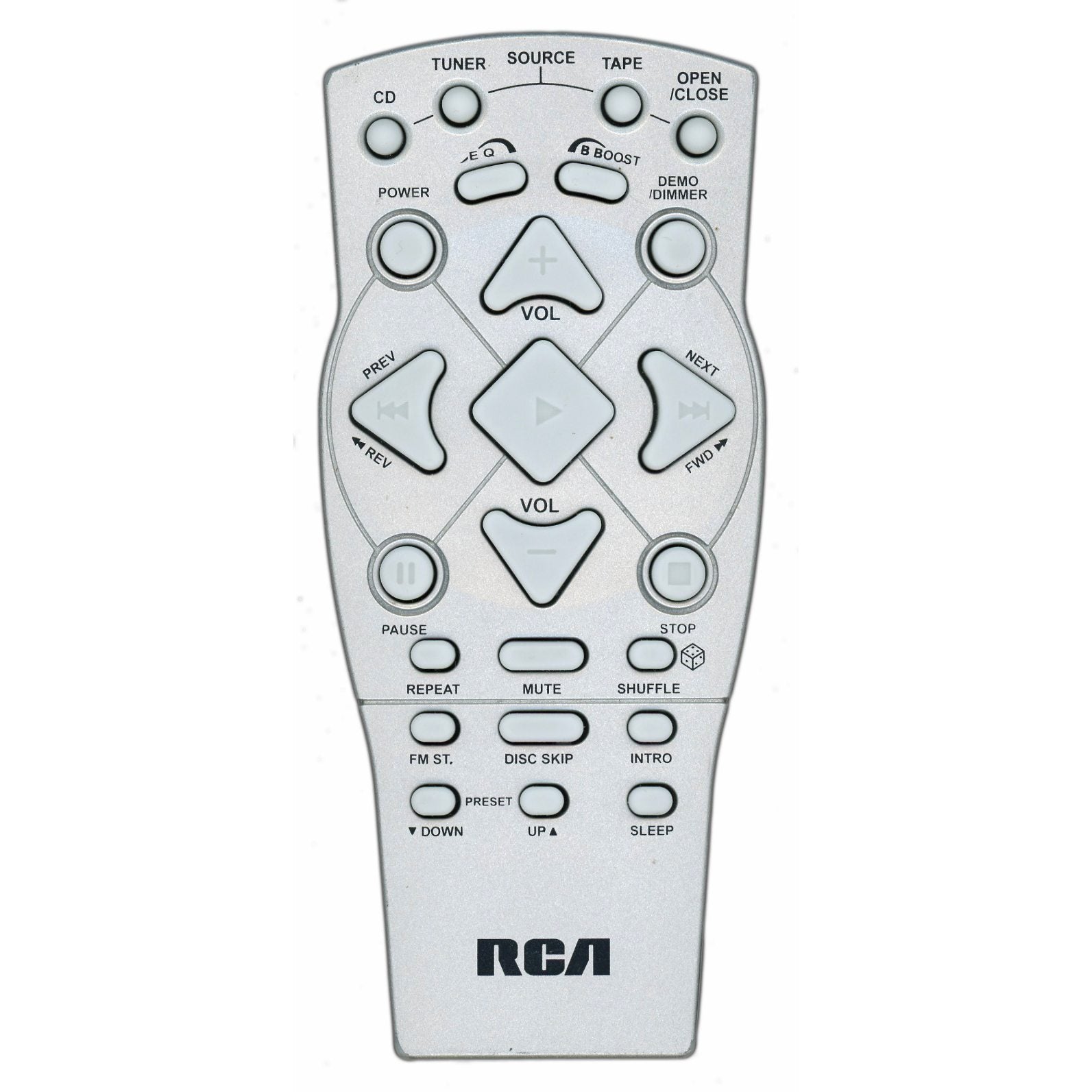 RCA 5126TN Audio Remote Control