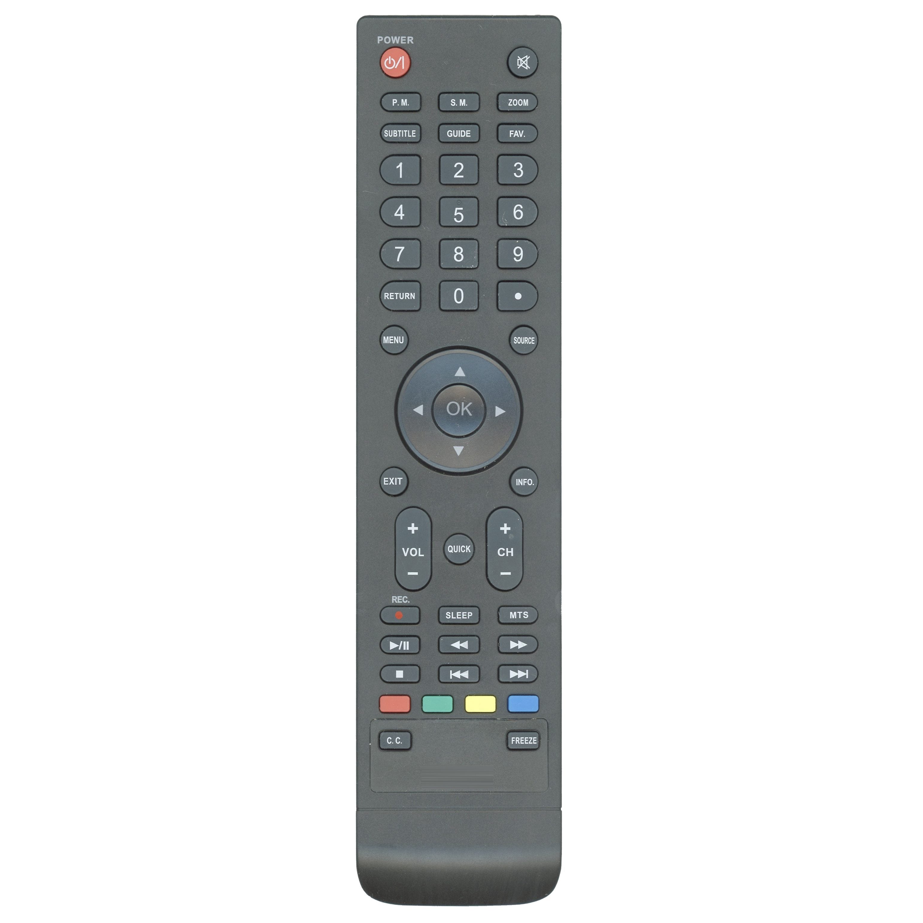RCA 539C262129W000 TV Remote Control