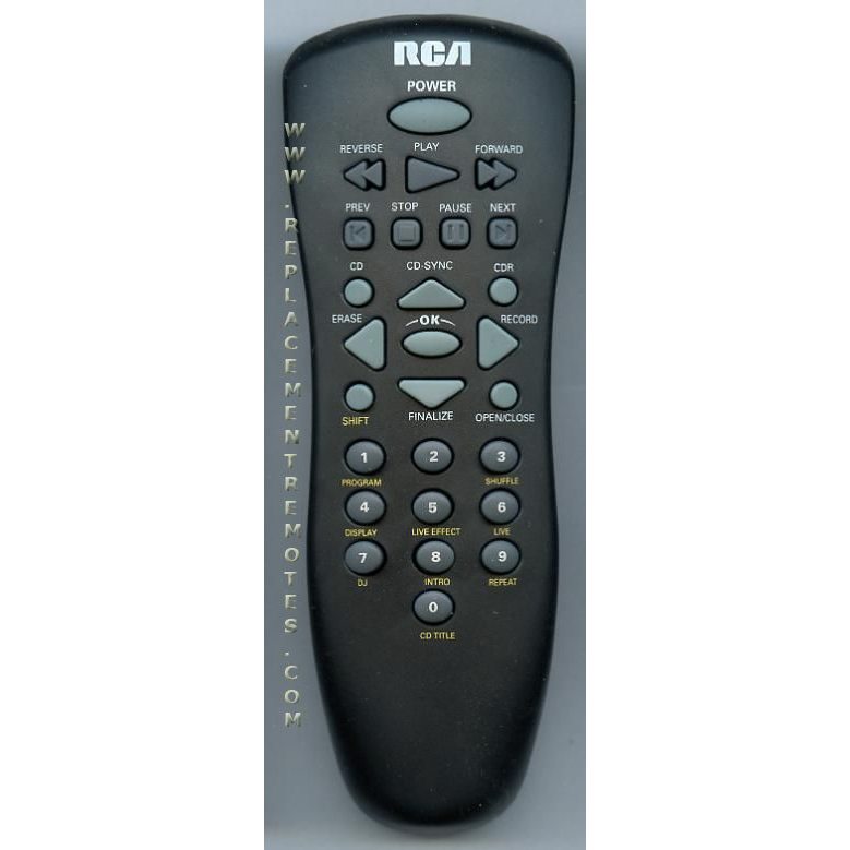 RCA CRK16D1 Audio Remote Control