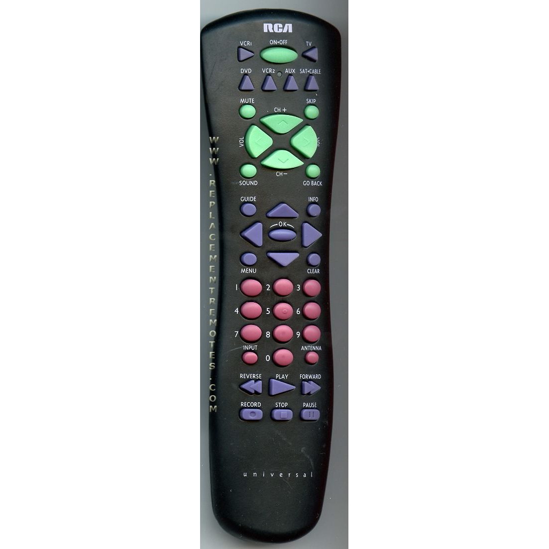 RCA CRK76BC1 TV Remote Control