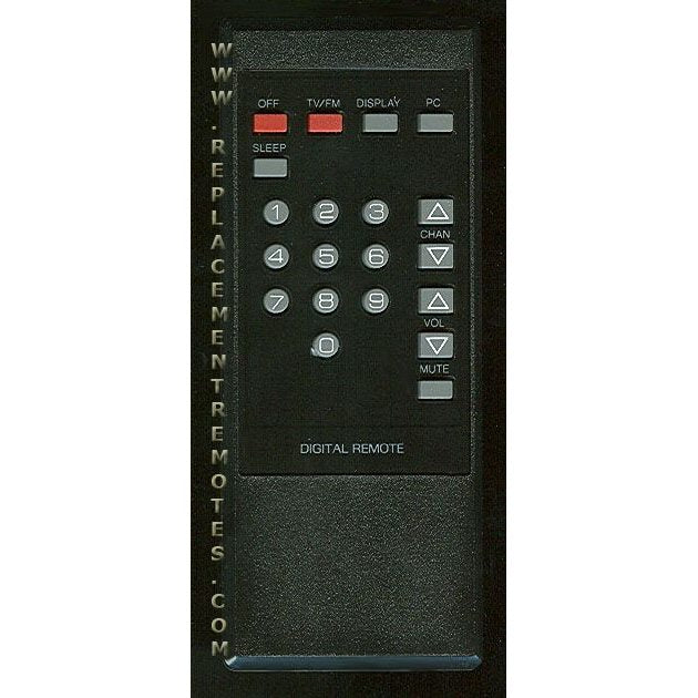 RCA CRKCPG TV Remote Control