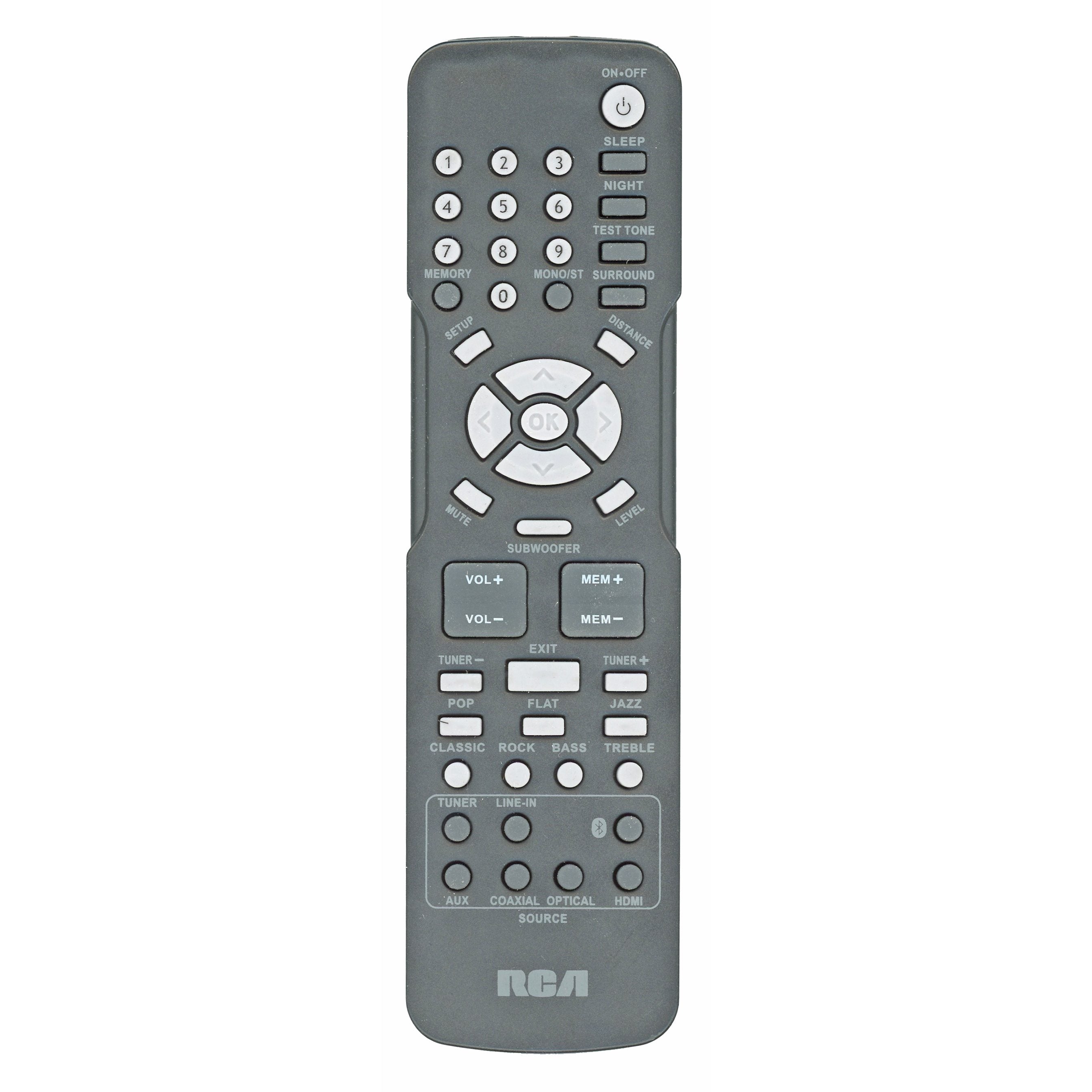 RCA RCR192AB2 Home Theater Remote Control