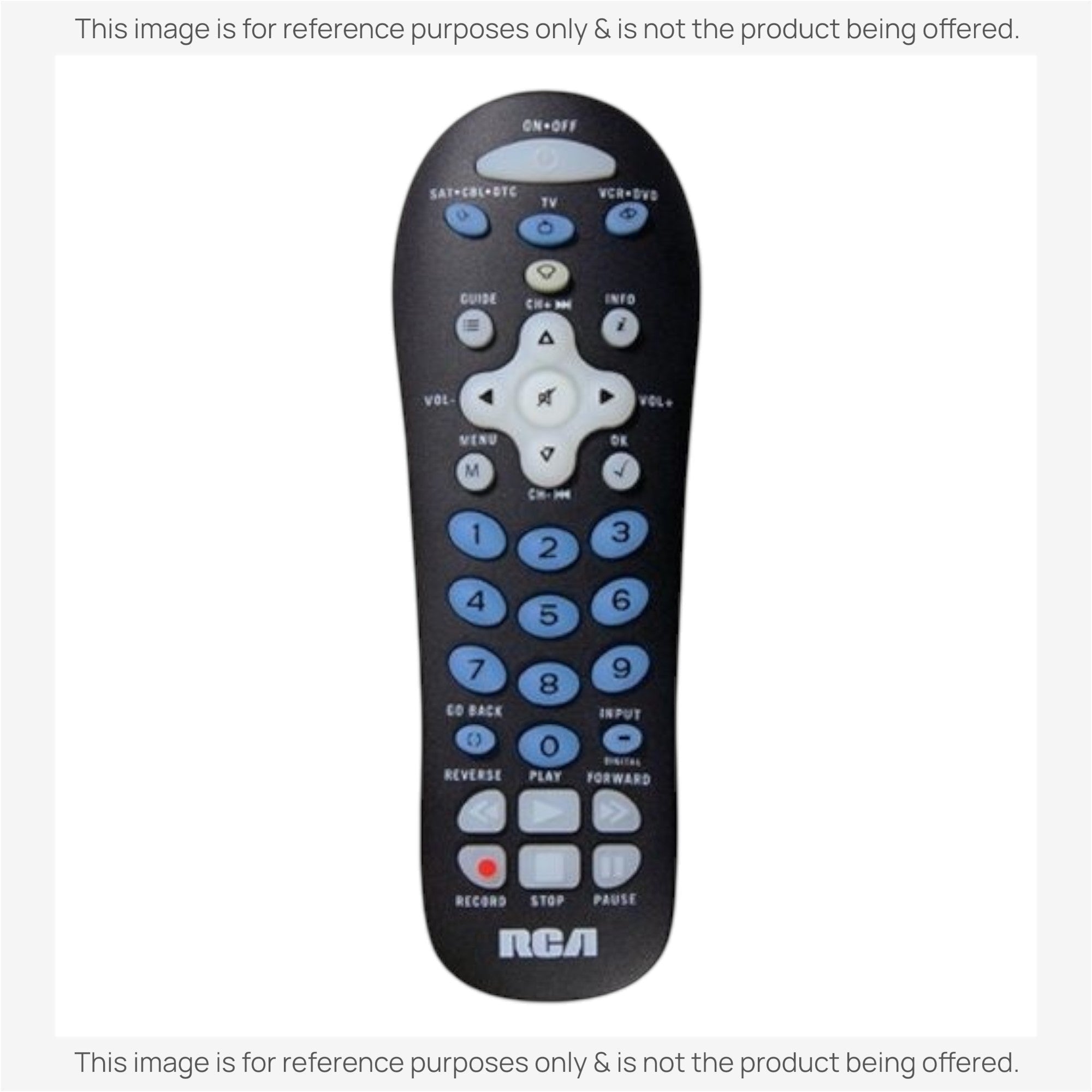 Télécommande universelle 3 appareils RCA RCR311BIR - Produit de remplacement [RRU401]