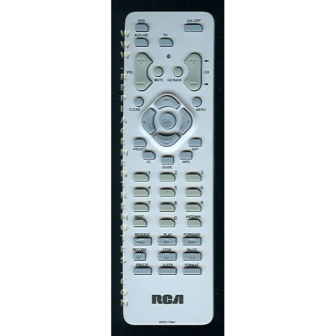 Télécommande TV RCA RCR311THM1