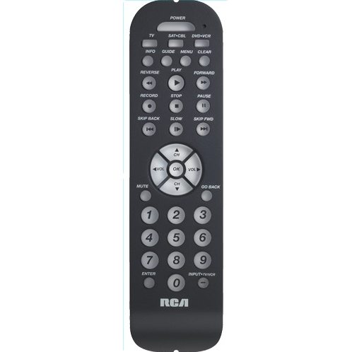 RCA RCR3273 3-Device Universal Remote Control