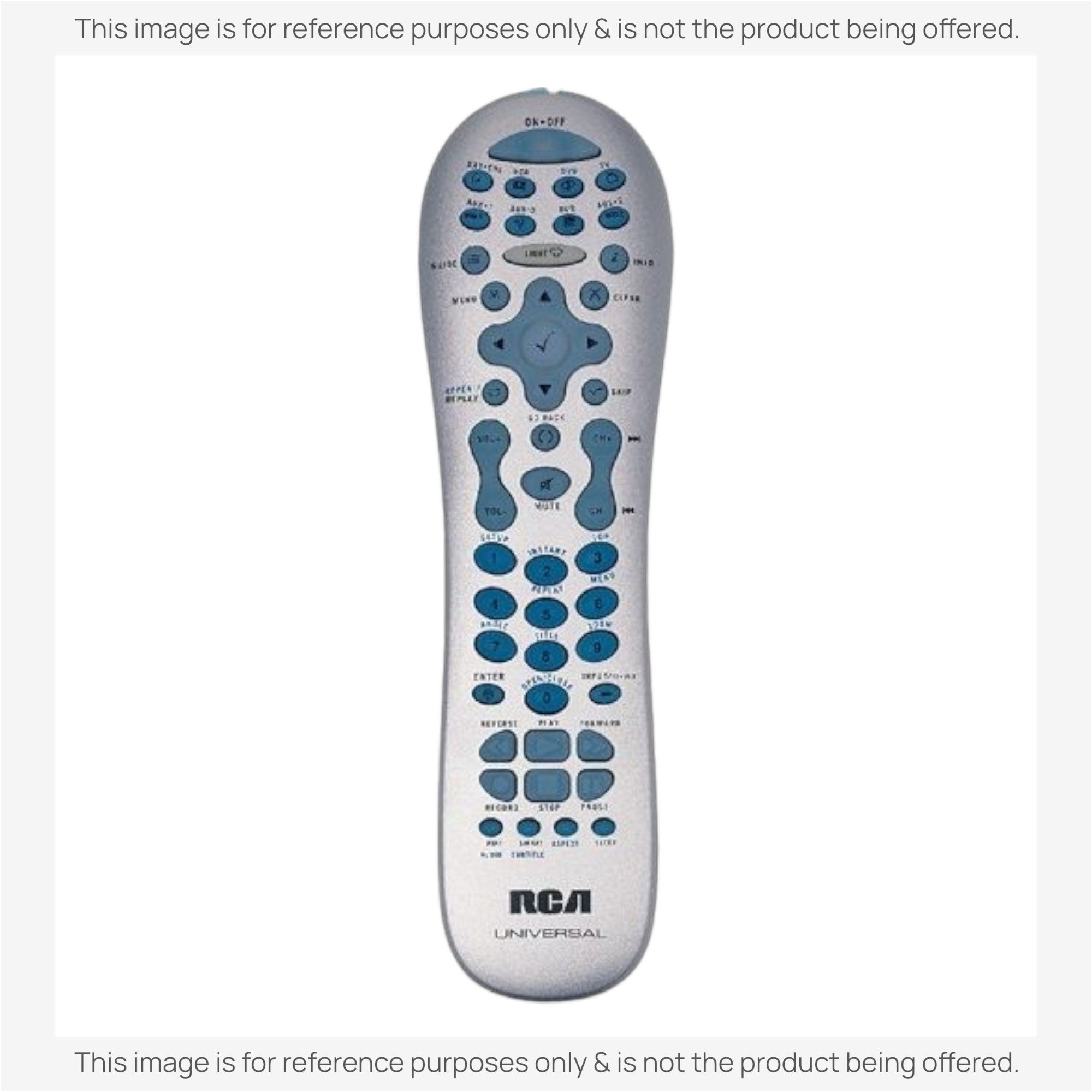 Remplacement pour Télécommande universelle avancée RCA RCR812N [RRU401]