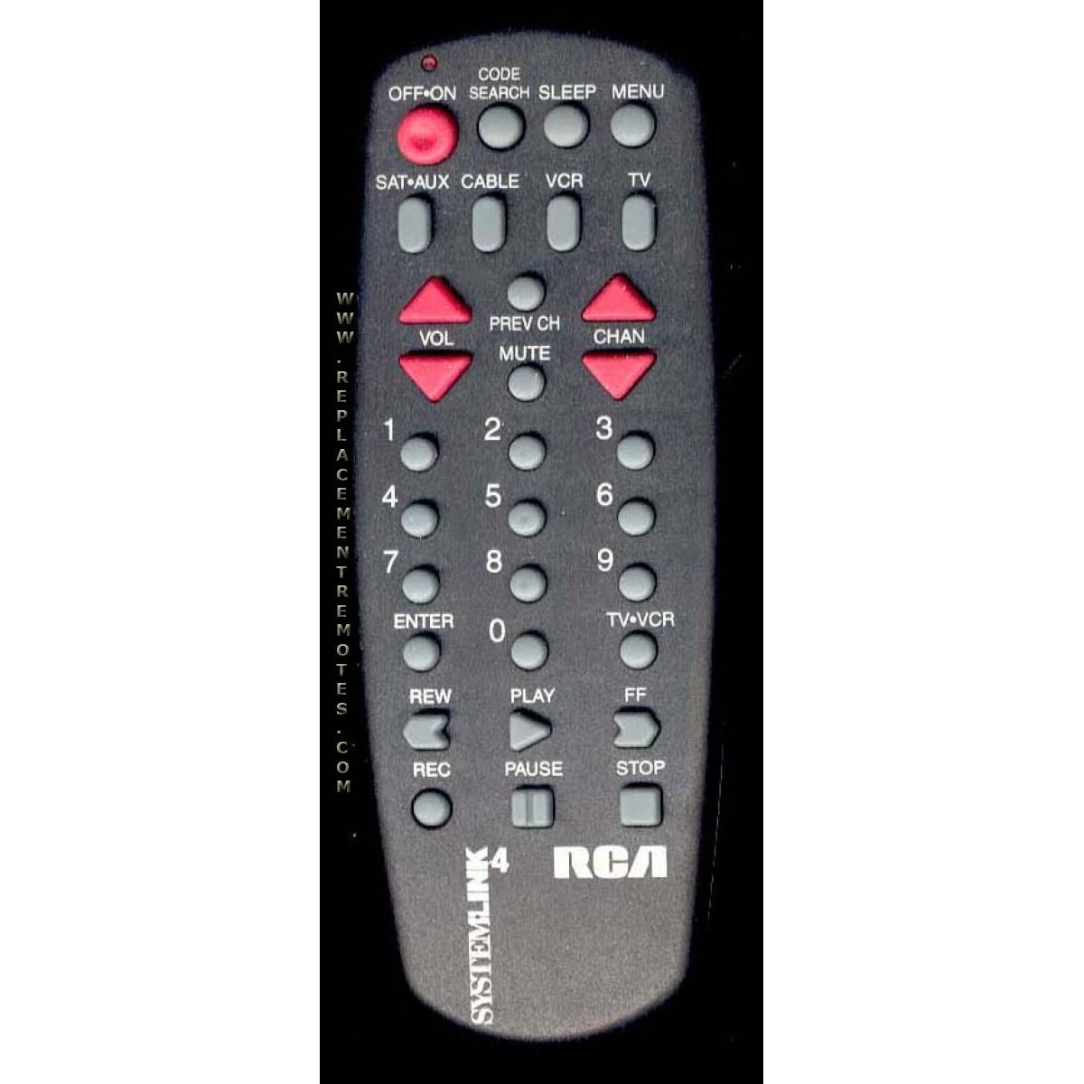 RCA RCU404A 4-Device Universal Remote Control