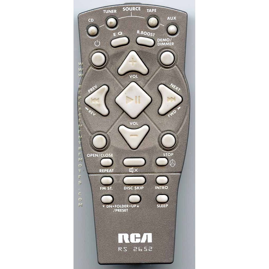 Télécommande audio RCA RS2652