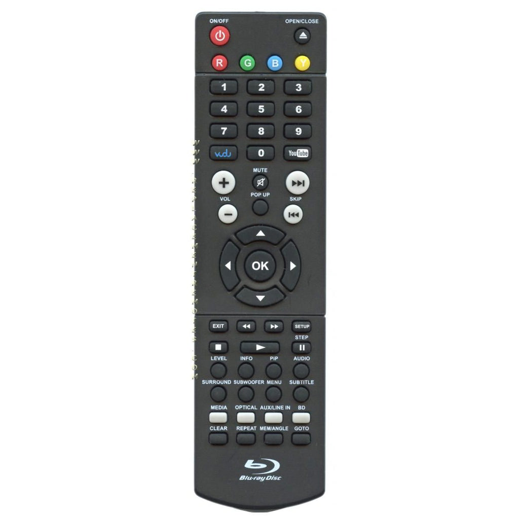 Home Plate Remote RCA RTB10323LW Home Theater Remote Control