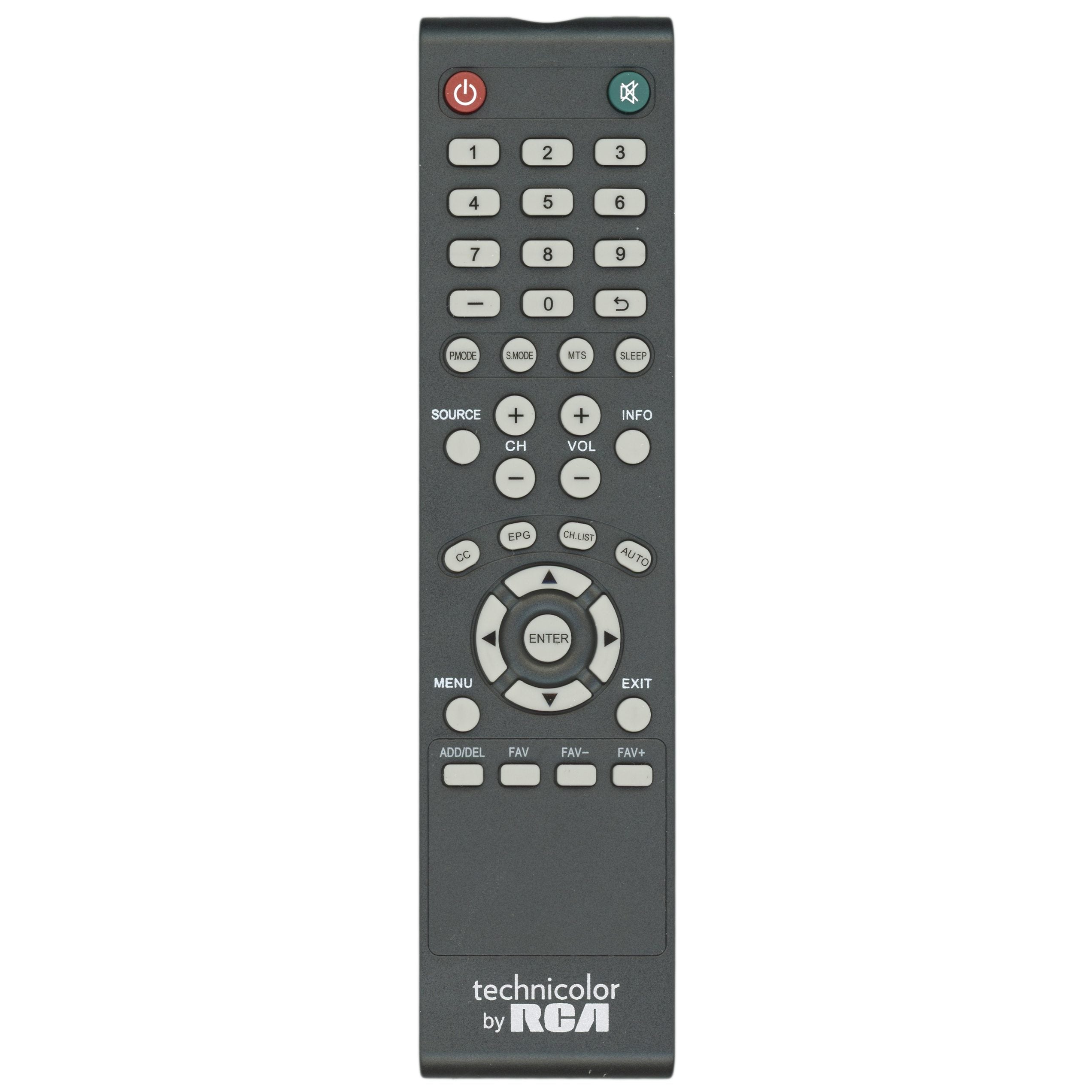 Control remoto para TV Technicolor RCA TC3250ABREM