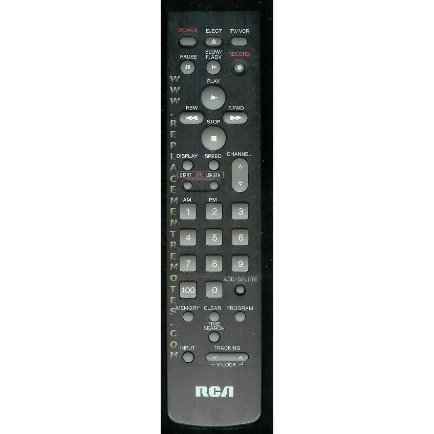 RCA VSQS1276 VCR Remote Control