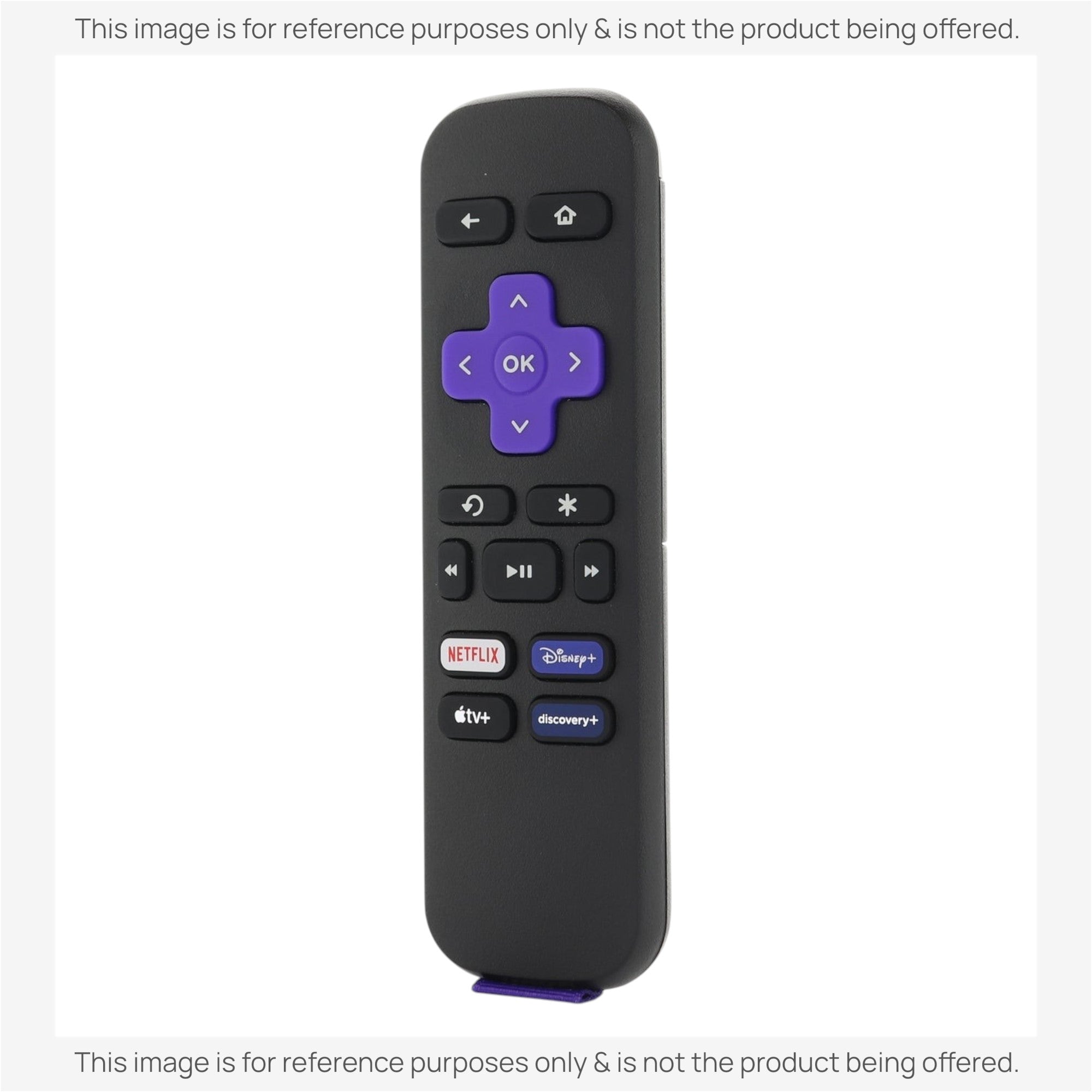Télécommande de streaming Roku RC-ALIR EXPRESS | Netflix | Disney+ | Apple TV+ | Discovery+ - 3226001237