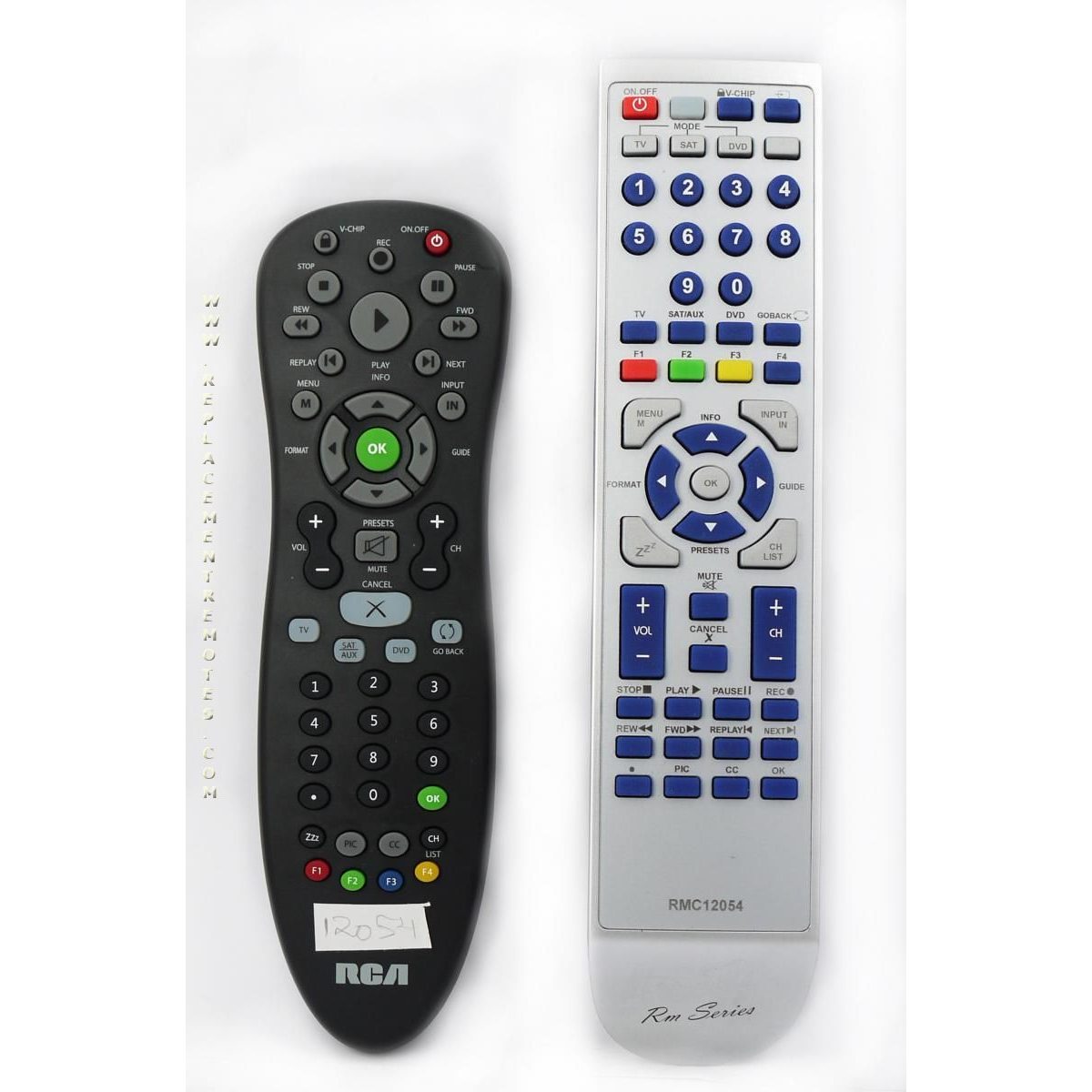Control remoto Anderic RC2254702/01 para televisor RCA RC225 - RMC12054