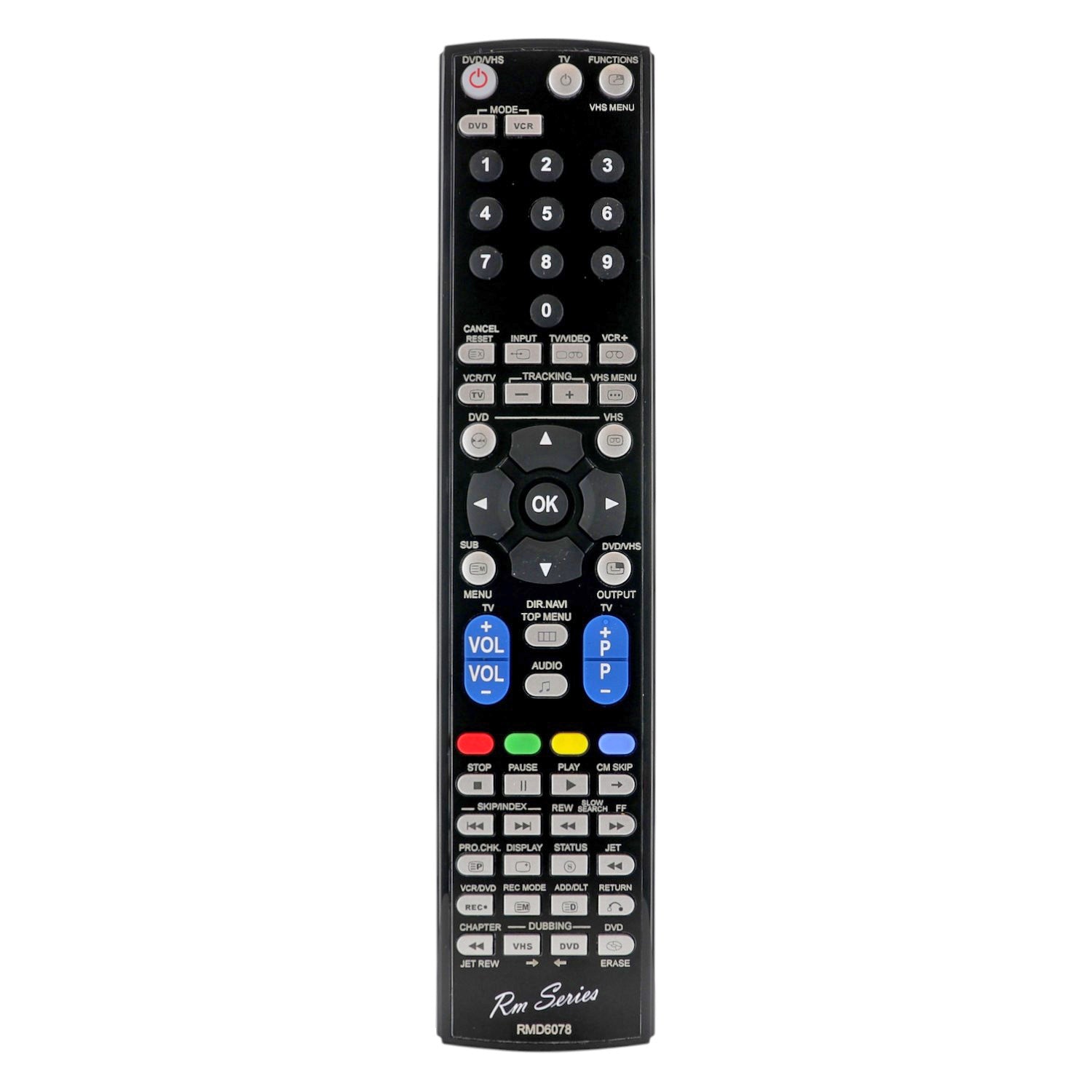 Anderic EUR7721X10 DVDR / VCR Combo Remote Control for Panasonic - RMD