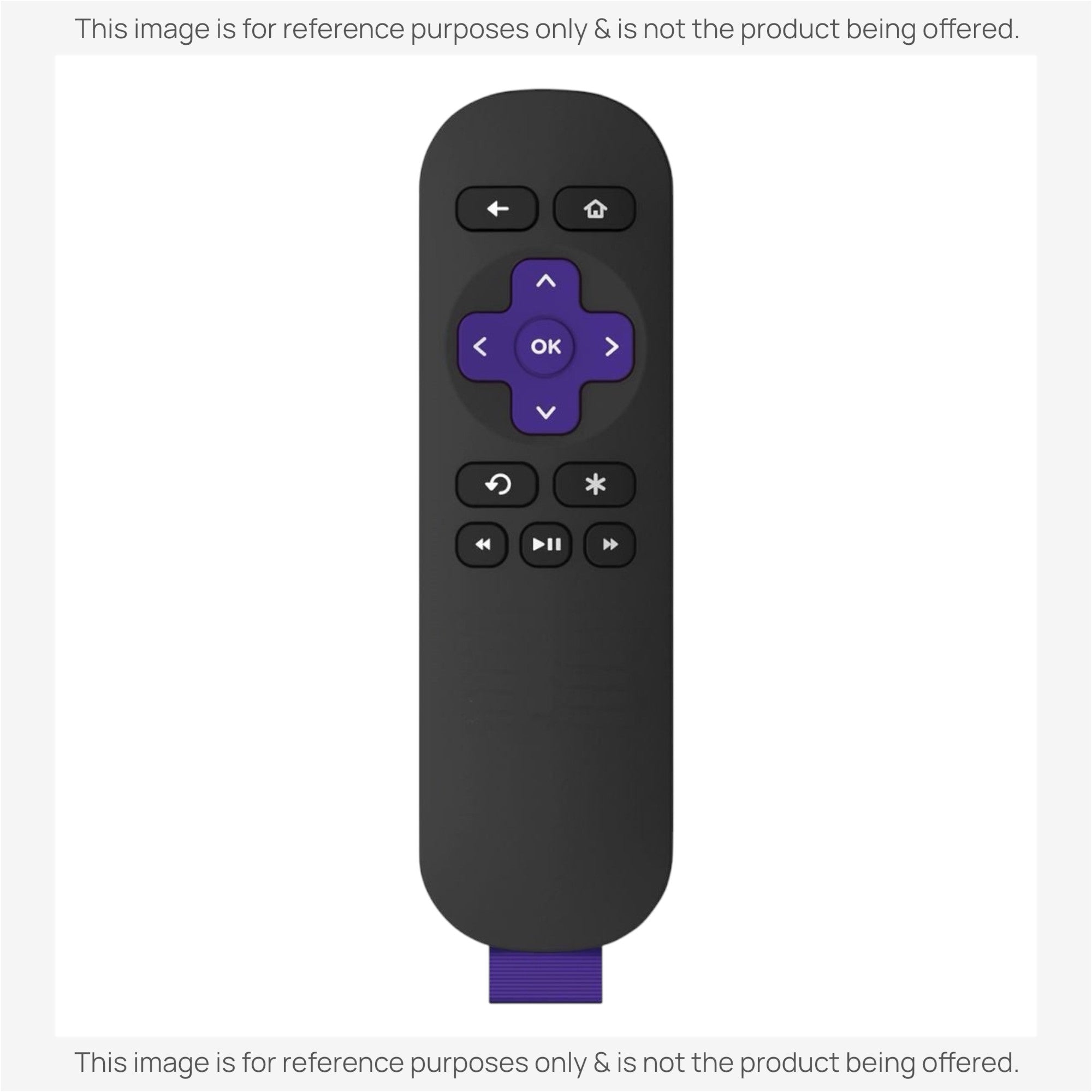 Control remoto de transmisión por infrarrojos estándar Roku Roku