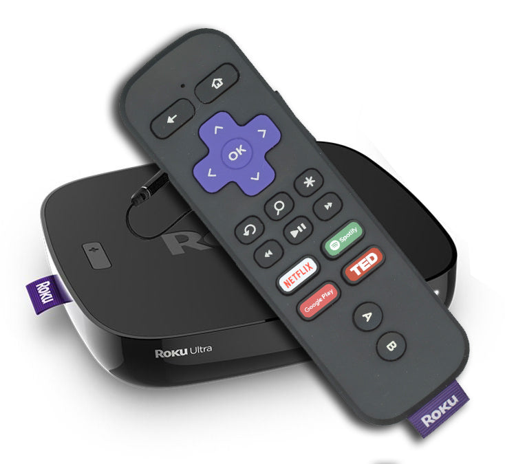 Roku RCGR4 RF Game/Voice/headphone Streaming Remote Control