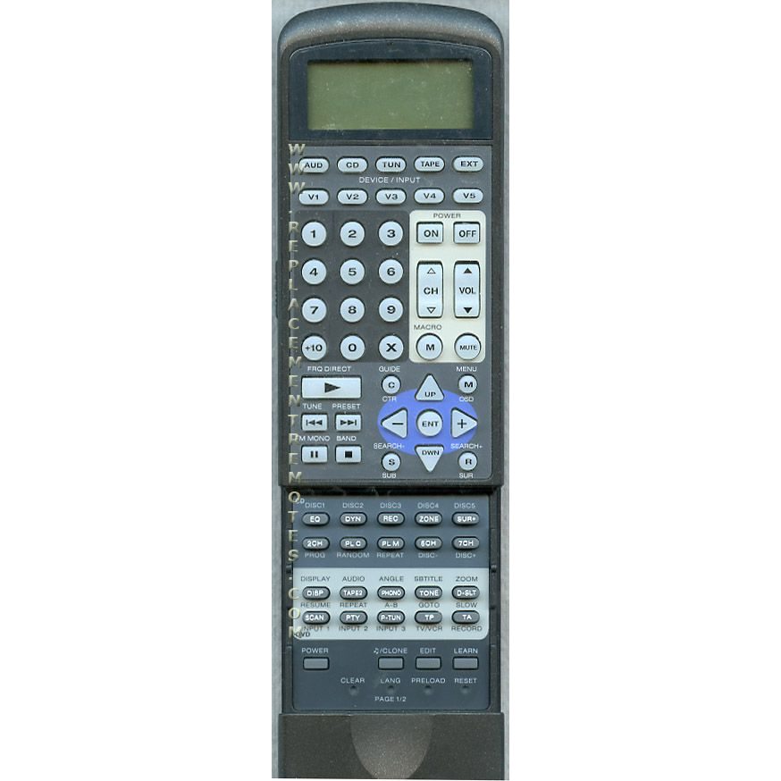 Rotel RR1050 Audio Remote Control