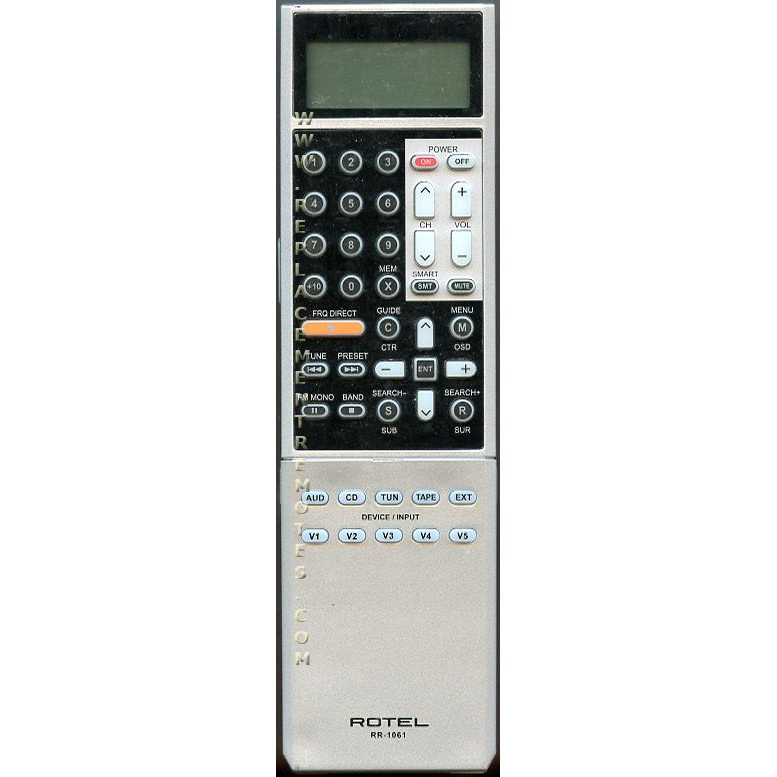 Rotel RR1061 Audio Remote Control
