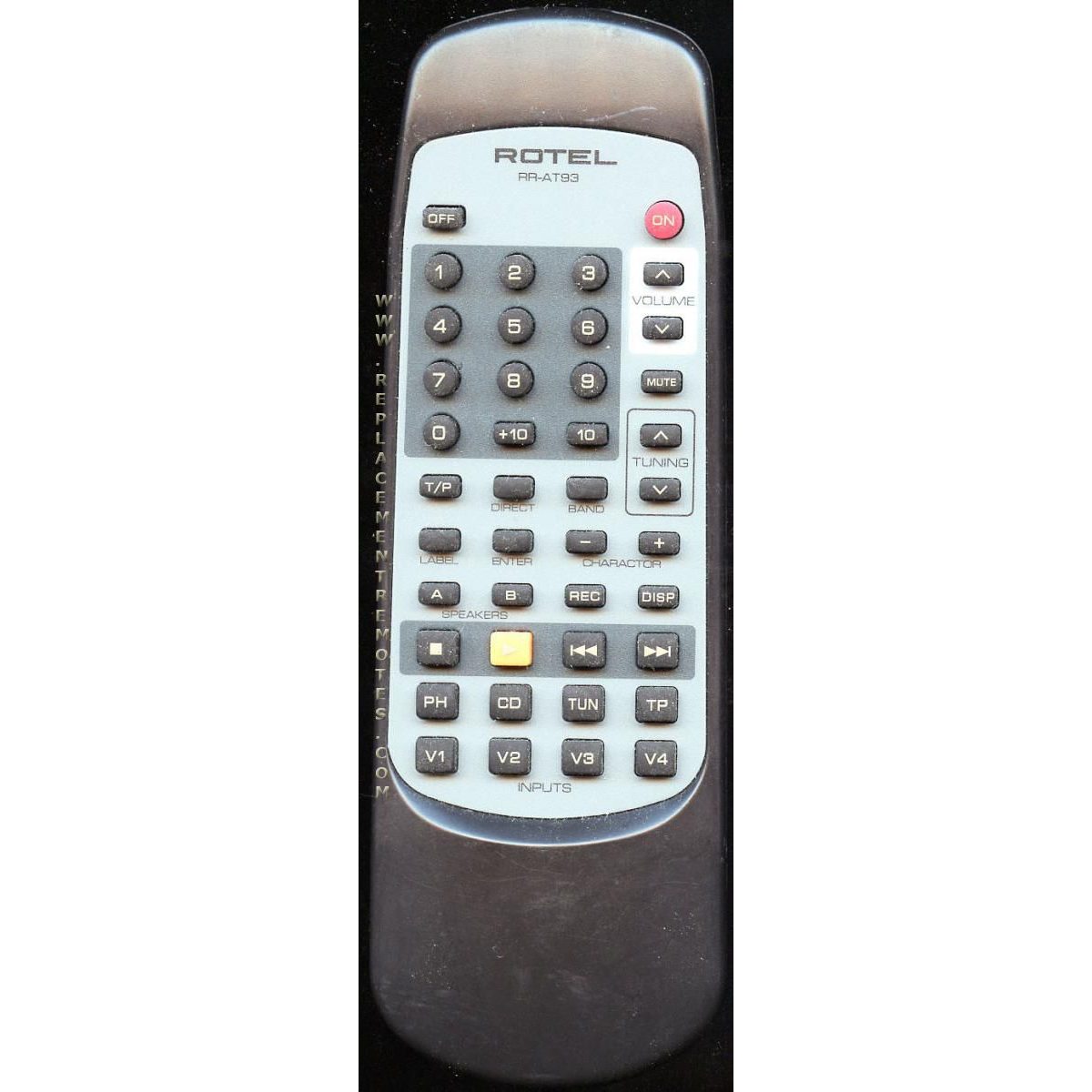 Rotel RRAT93 Audio Remote Control