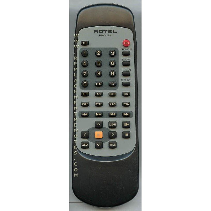 Rotel RRDV94 Audio Remote Control