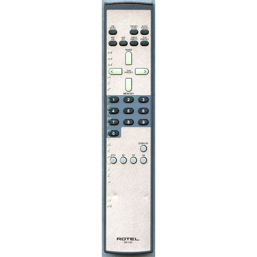 Rotel RRT93 Audio Remote Control