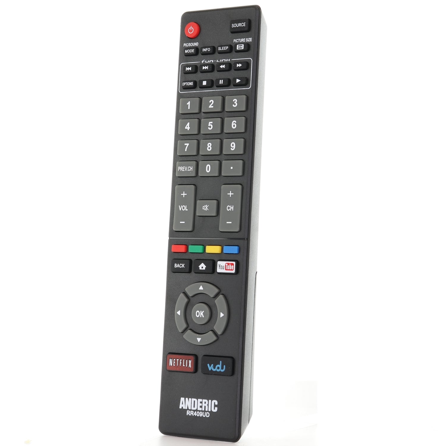 Control remoto Anderic RR409UD para Smart Magnavox TV