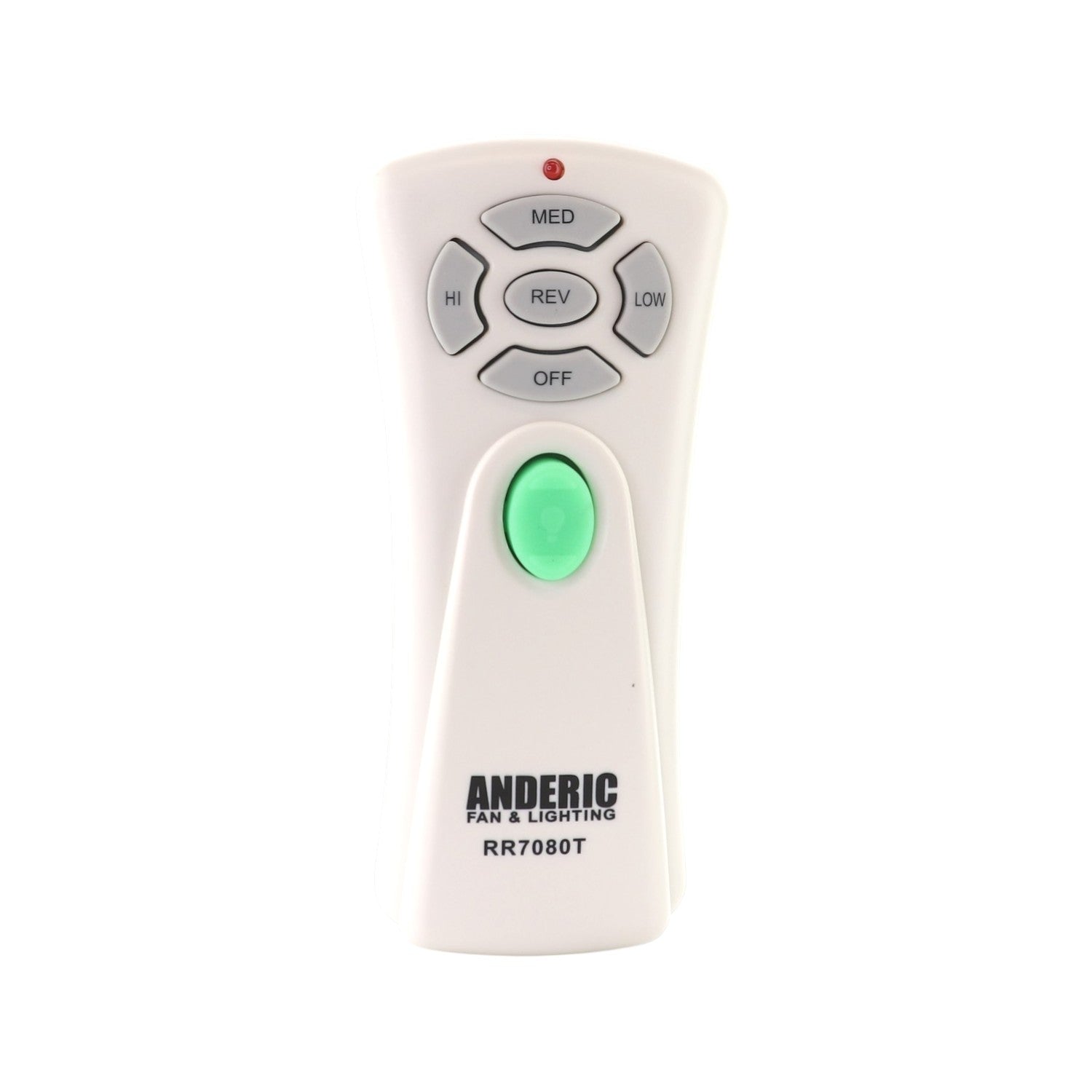 Anderic RR7080T y UC7058GM para el kit de control remoto y receptor de ventilador de techo Hampton Bay Miramar de 60 pulgadas - RR7080T/UC7058GM