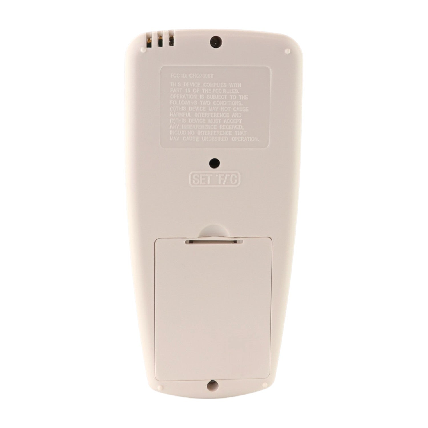 Anderic RR7096T Thermostatic Ceiling Fan Remote Control with Fan Timer Key | CHQ7096T, CHQ8BT7096T