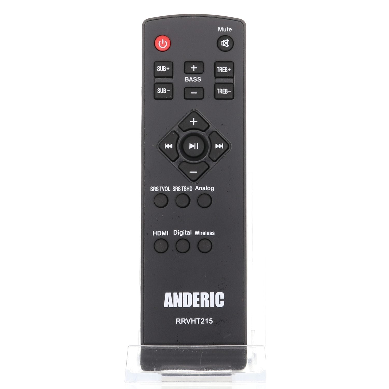 Substitute for Vizio 10230000118 Sound Bar Remote Control [RRVHT215]