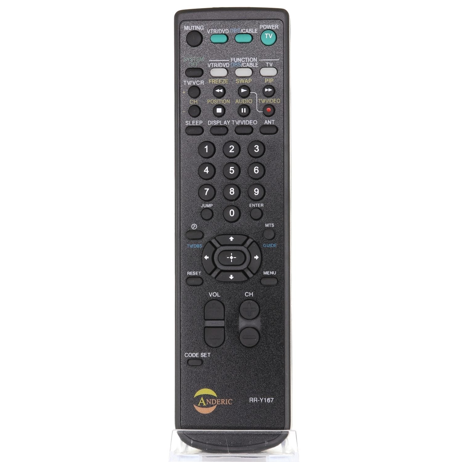 Télécommande Anderic RRY167 pour Sony RM-Y167 et autres téléviseurs
