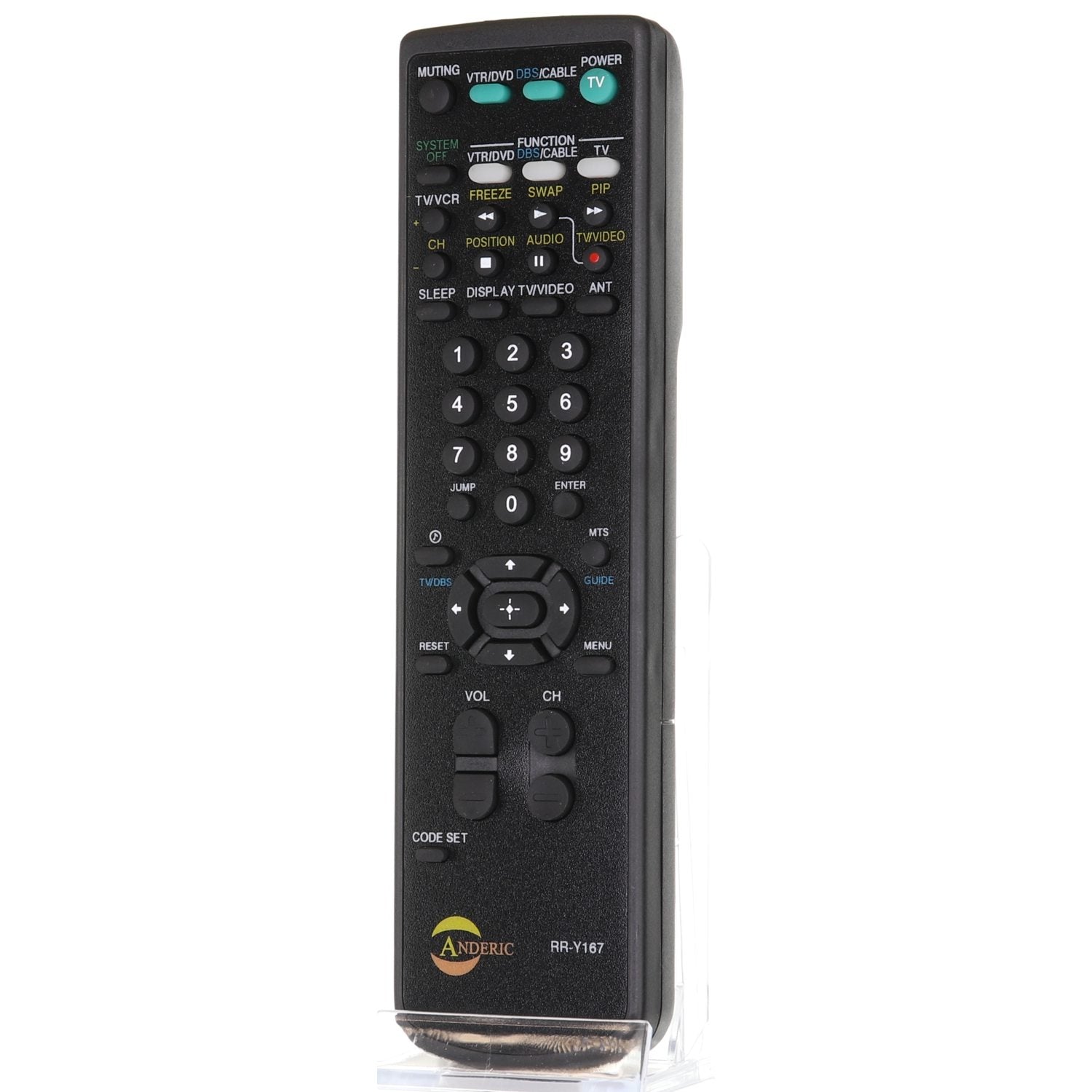 Télécommande Anderic RRY167 pour Sony RM-Y167 et autres téléviseurs