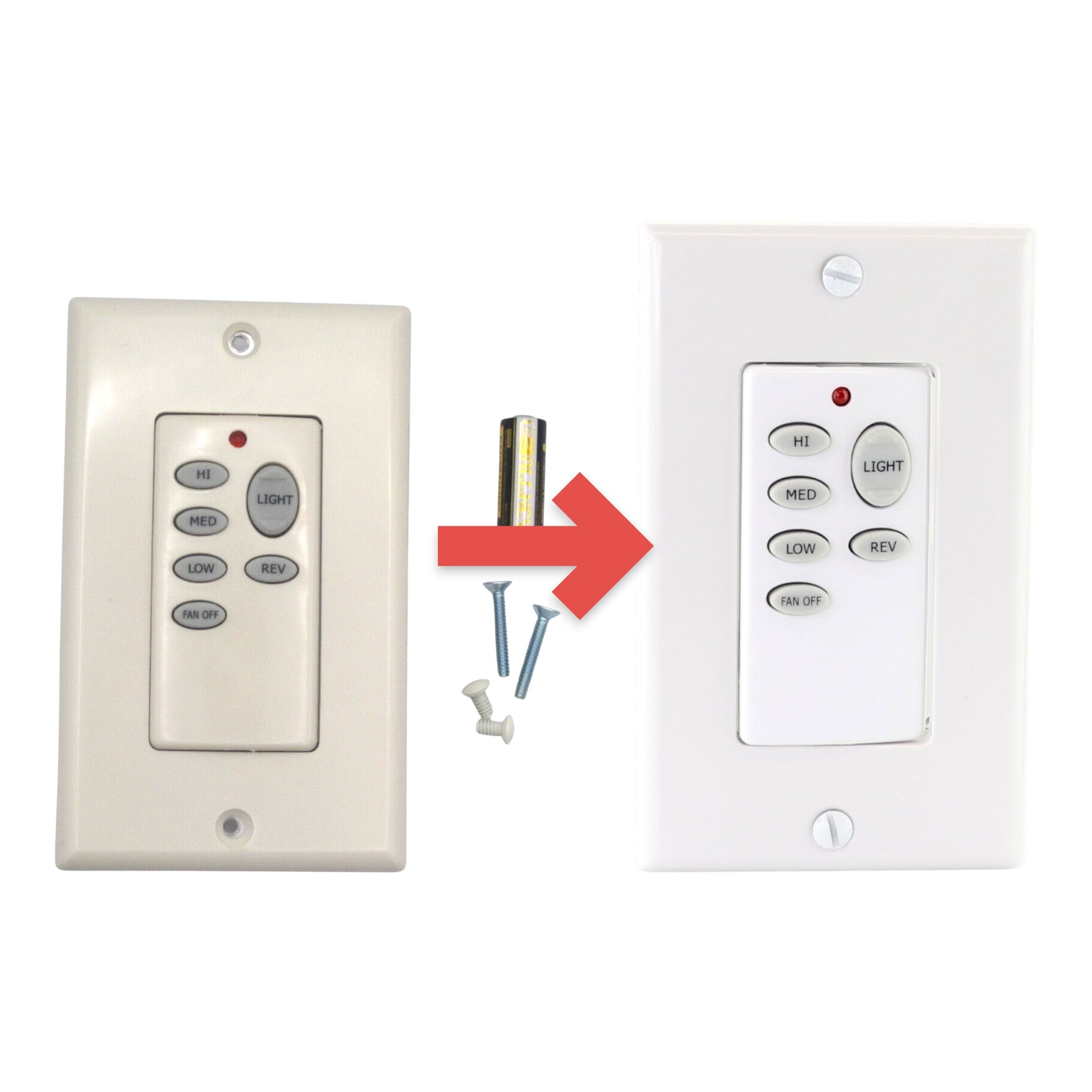 Télécommande pour ventilateur de plafond Fanimation Fans CHQ8BT9051T