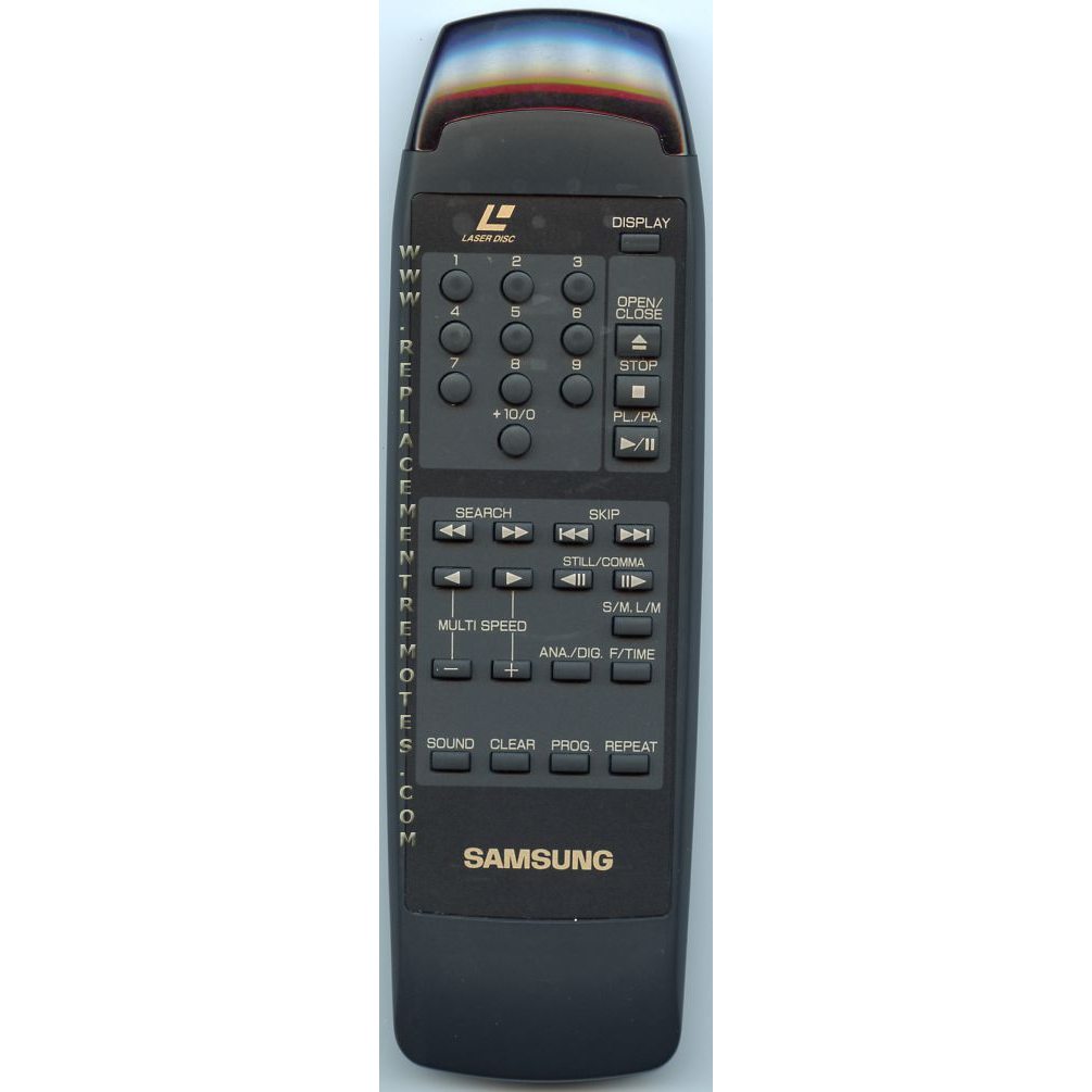 Samsung 14909501930 Laser Disc Remote Control