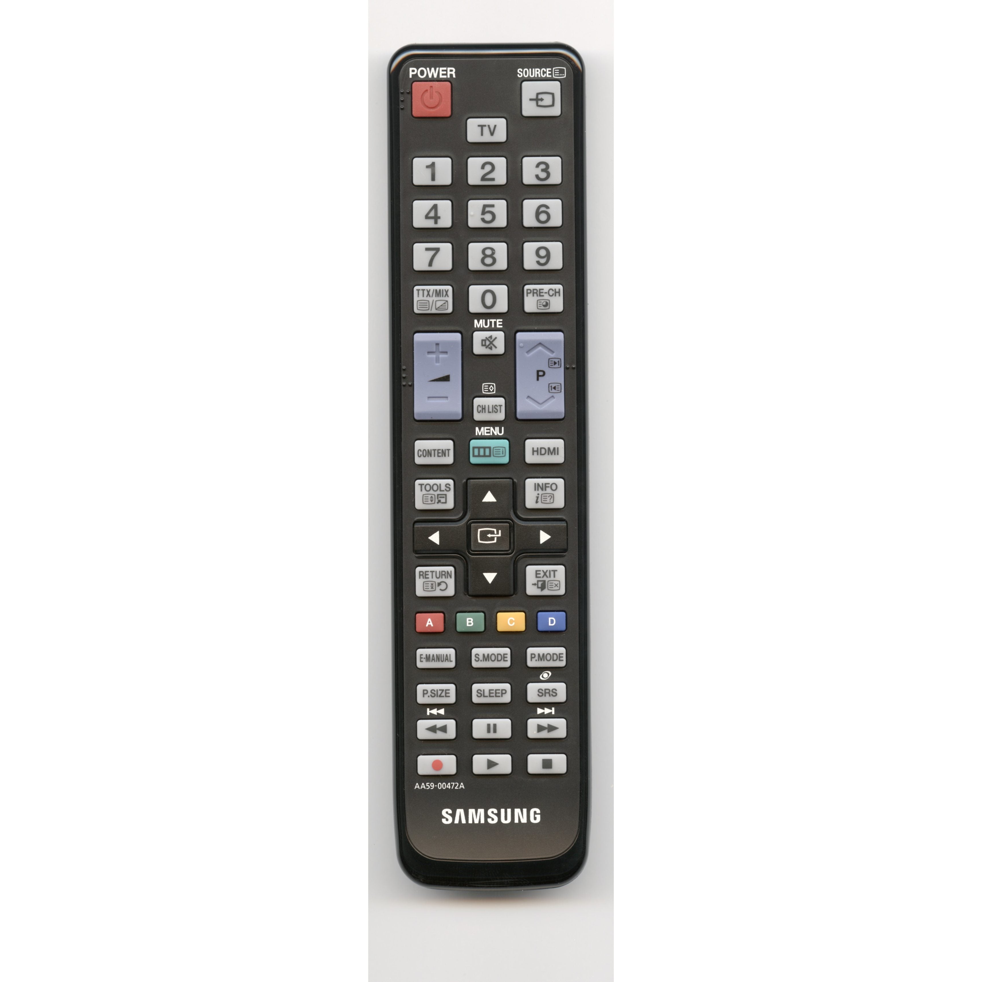 Samsung AA59-00472A TV Remote Control - AA5900472A