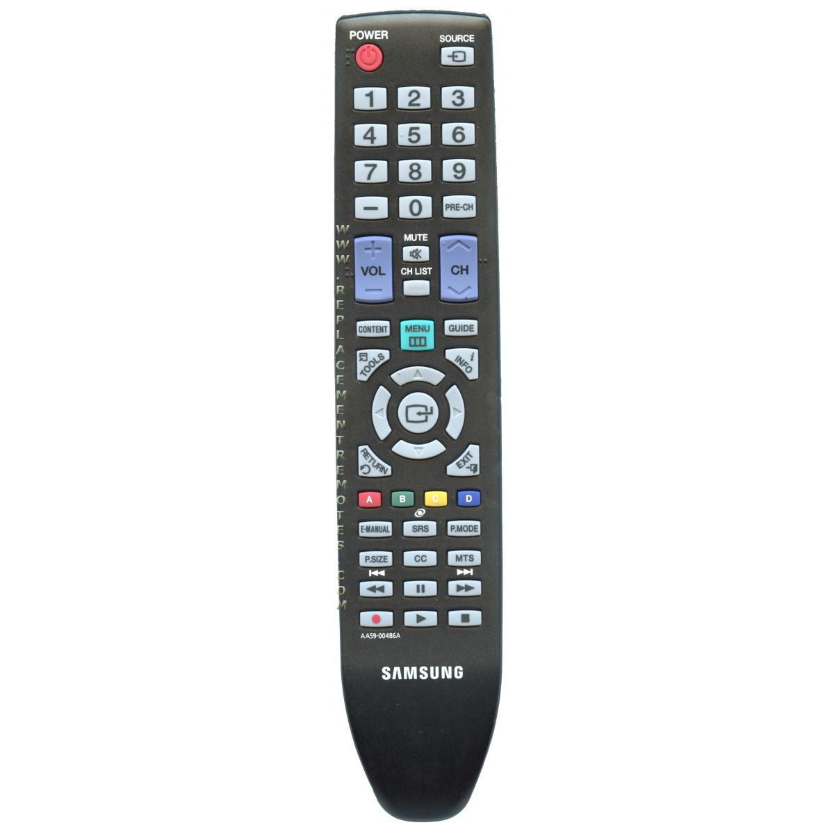 Samsung AA59-00486A TV Remote Control - AA5900486A