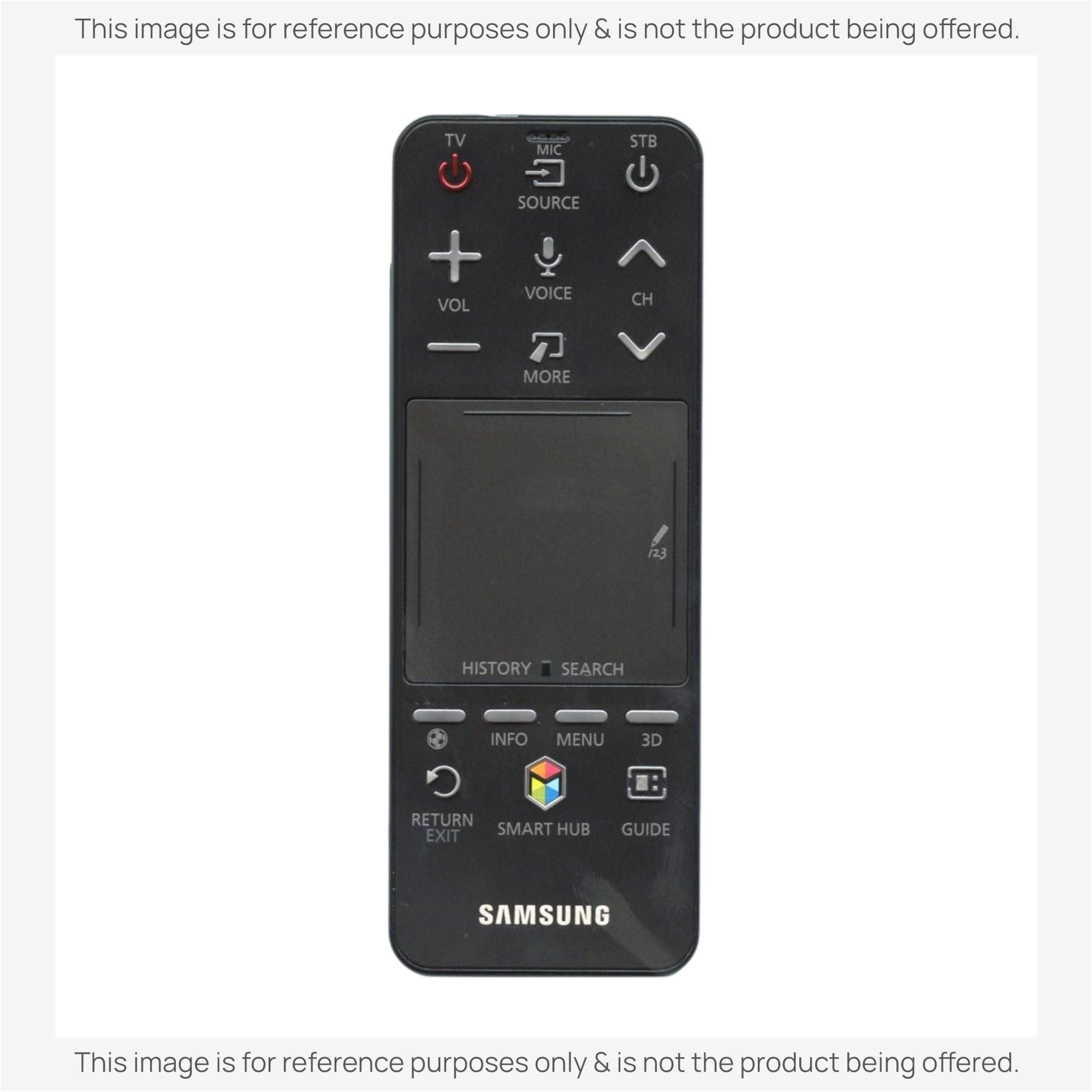 Télécommande de remplacement pour Samsung AA59-00781A Smart TV avec curseur - AA5900781A [SR7557, sans commande vocale]