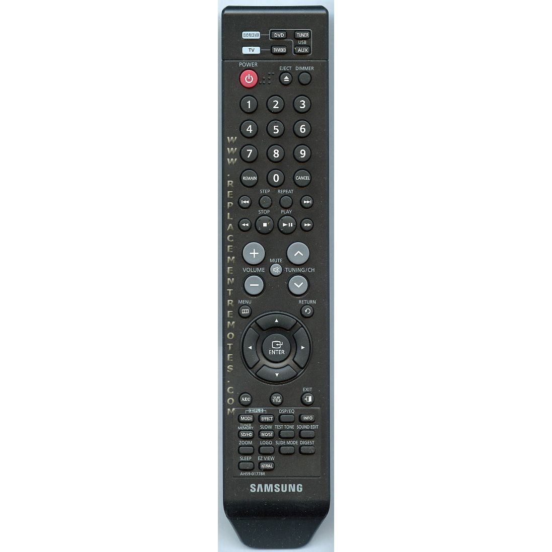 Control remoto del receptor Samsung AH5901778R