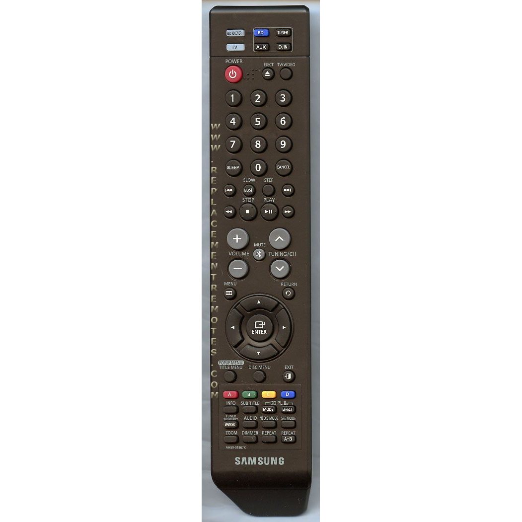 Samsung AH59-01867K Home Theater Remote Control - AH5901867K